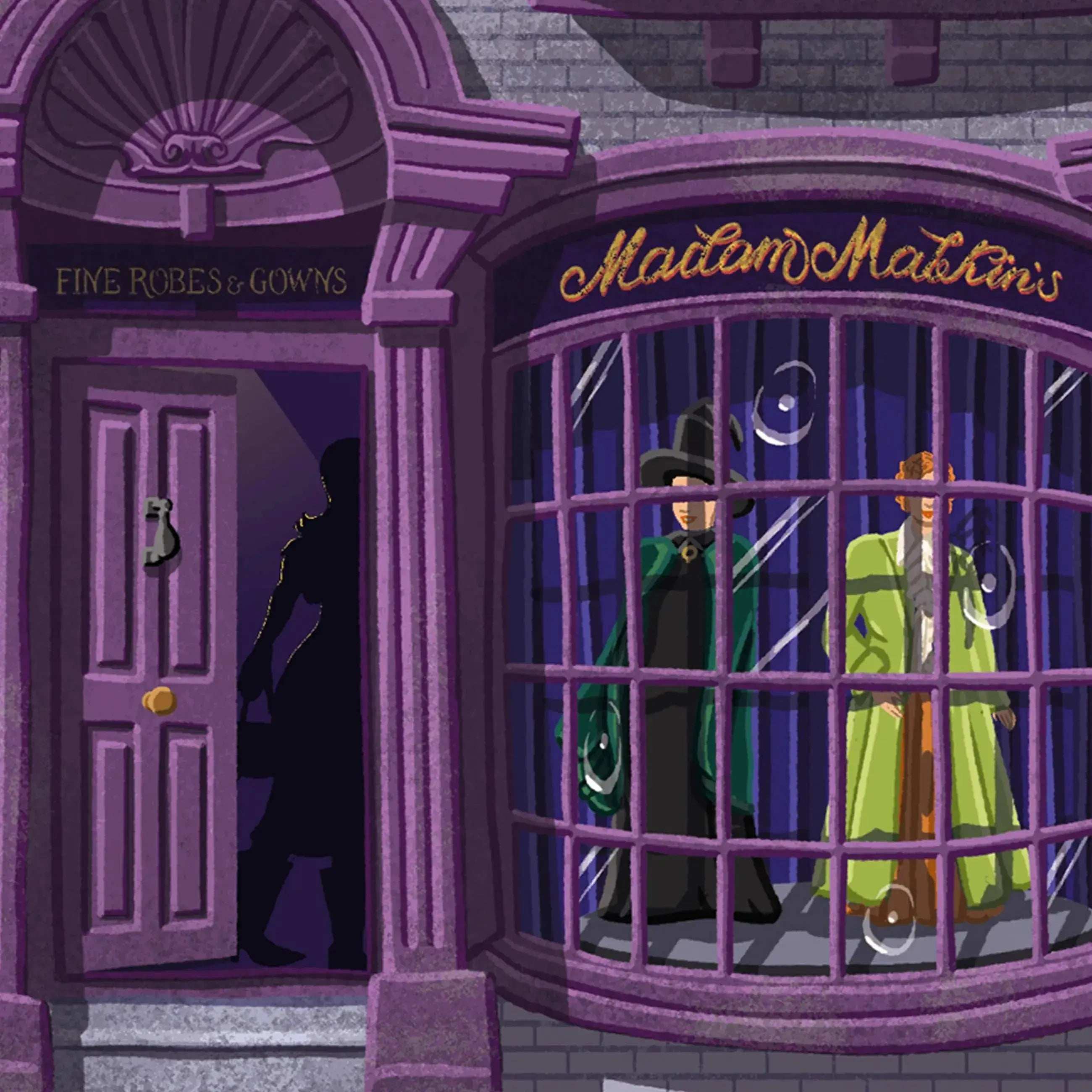 Spellbinding Shops: Diagon Alley Madam Malkin's Robes for All Occasions - Olleke Wizarding Shop Amsterdam