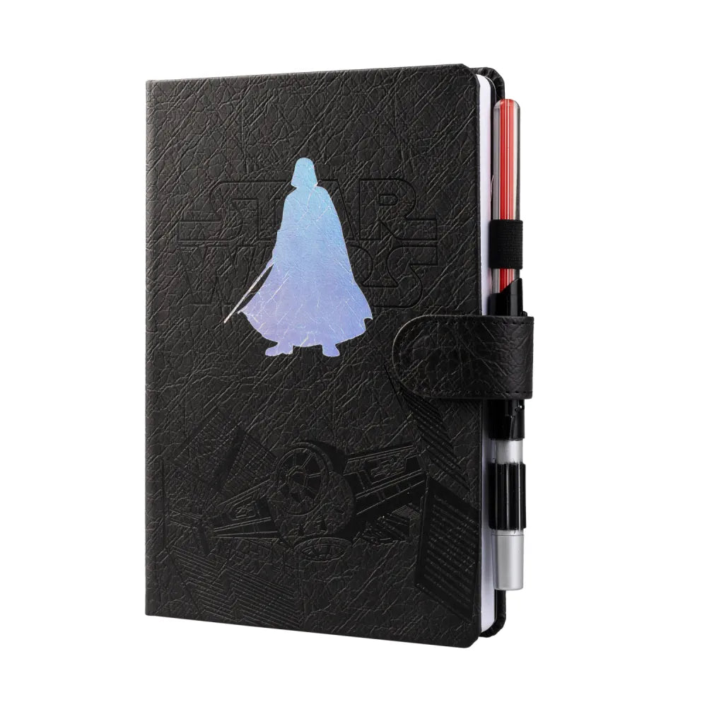 Star Wars Darth Vader A5 Notabook with Lightsaber Pen - Olleke Wizarding Shop Amsterdam
