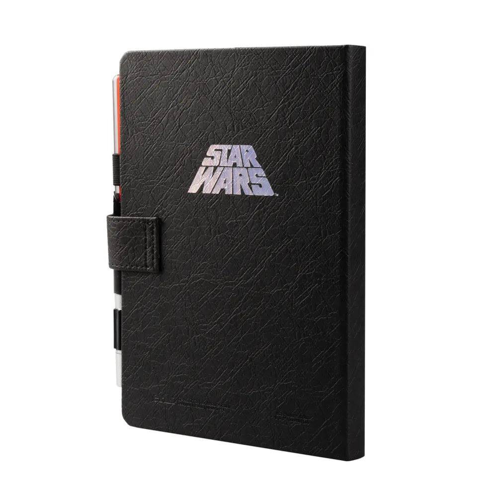 Star Wars Darth Vader A5 Notabook with Lightsaber Pen - Olleke Wizarding Shop Amsterdam