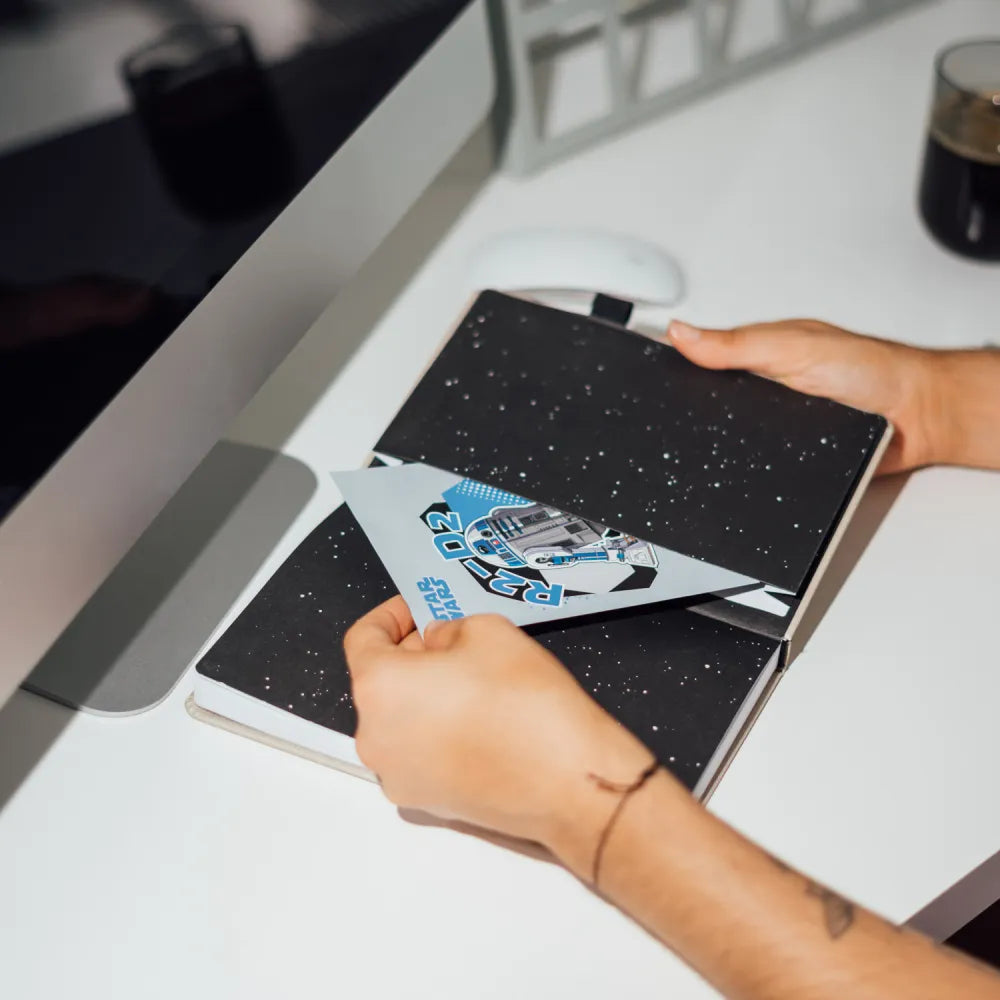 Star Wars Luke Skywalker A5 Notabook with Lightsaber Pen - Olleke Wizarding Shop Amsterdam