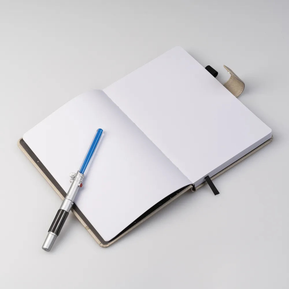 Star Wars Luke Skywalker A5 Notabook with Lightsaber Pen - Olleke Wizarding Shop Amsterdam