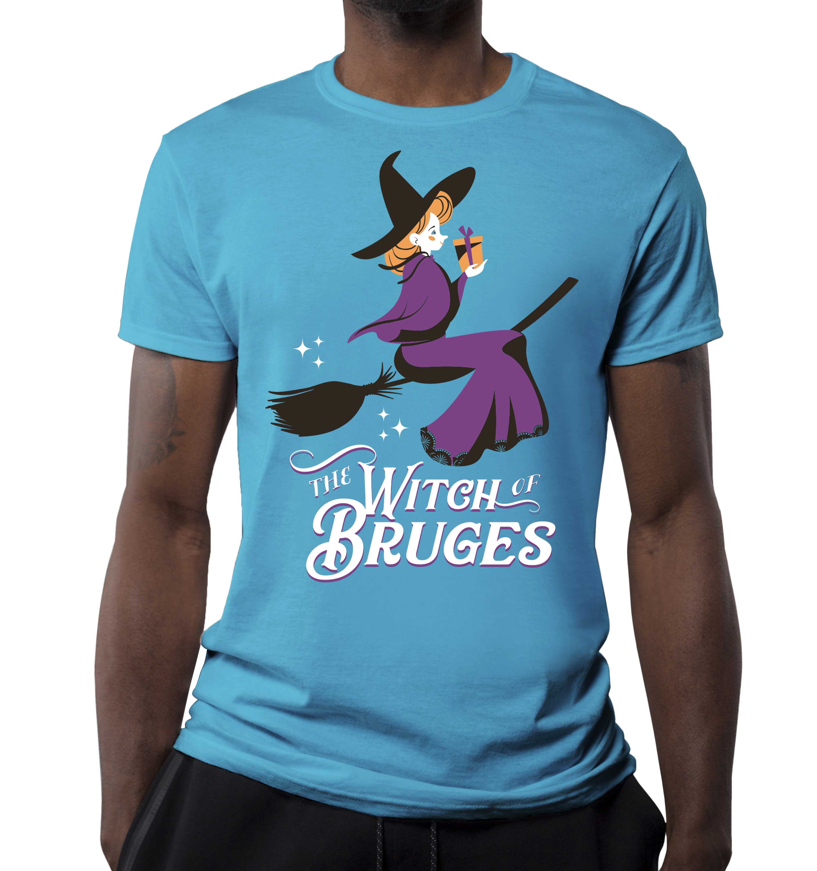 The Witch of Bruges T-shirt - Olleke Wizarding Shop Amsterdam
