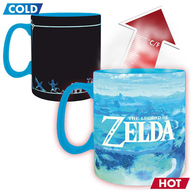 Legend of Zelda Mug Heat Changing