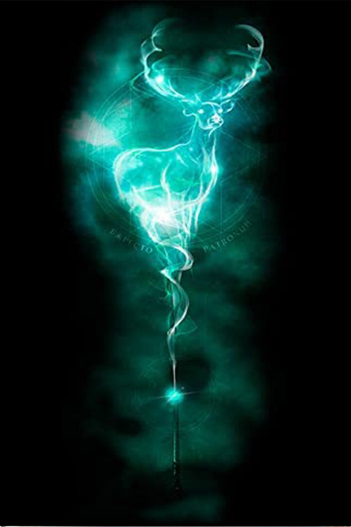 Harry Potter Patronus Stag Poster - Olleke Wizarding Shop Amsterdam