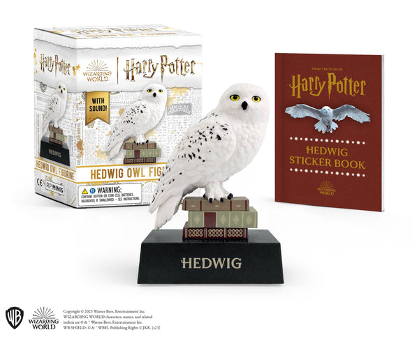 Harry potter: hedwig owl figurine with sound