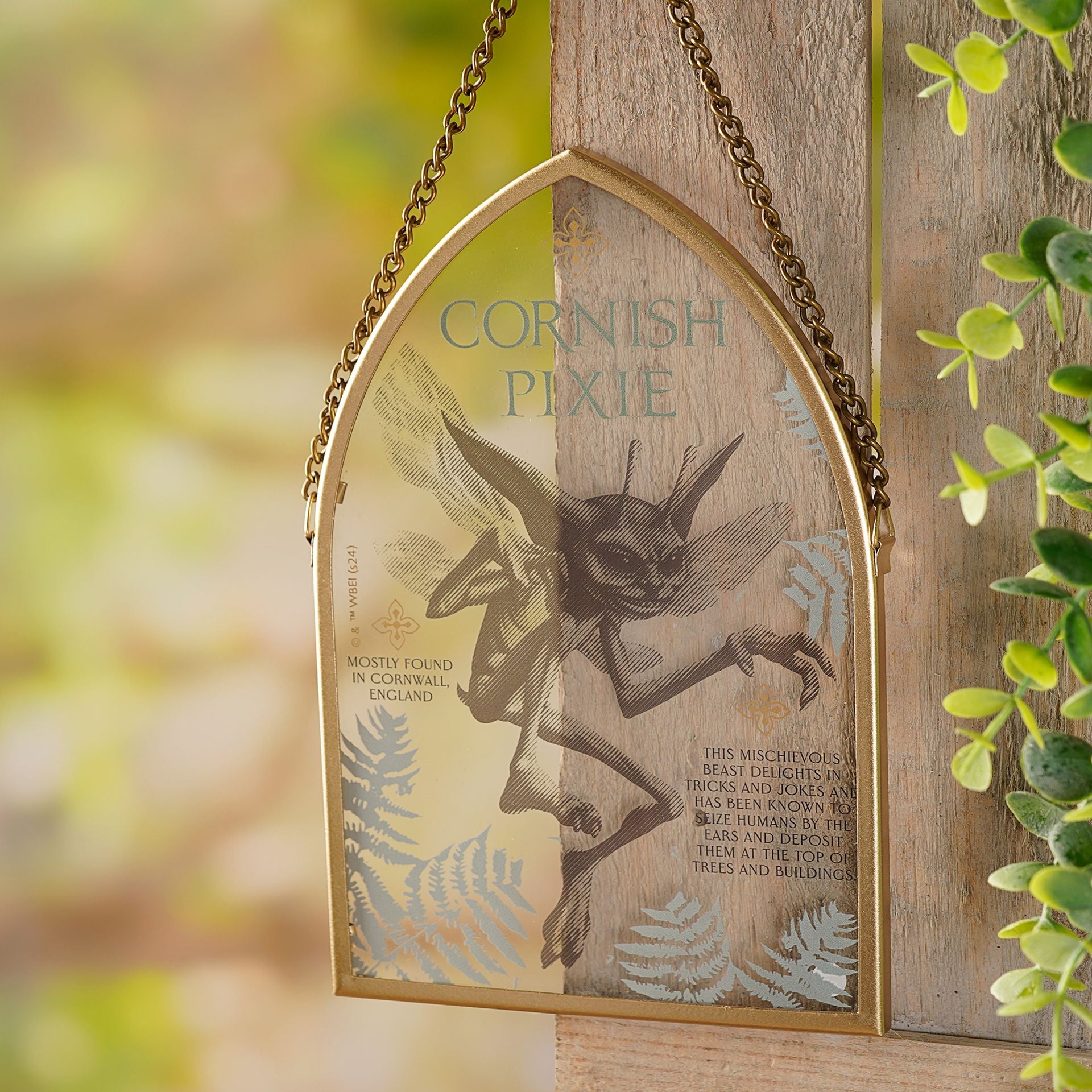 Harry Potter Herbology Arch Plaque - Cornish Pixie - Olleke Wizarding Shop Amsterdam