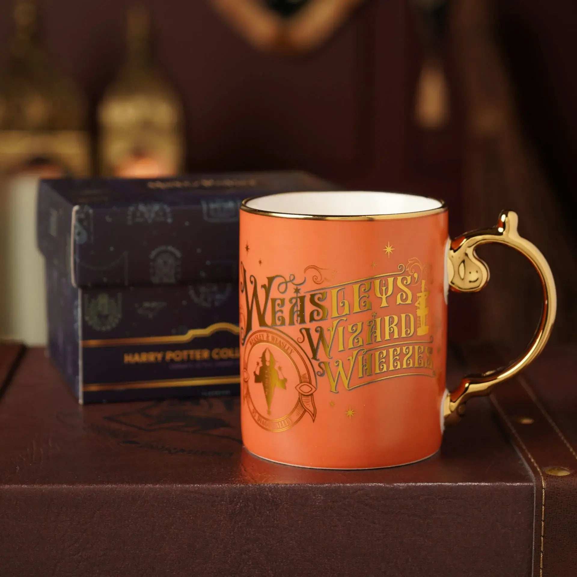 Harry Potter Alumni Collectable Mug - Weasleys - Olleke Wizarding Shop Amsterdam
