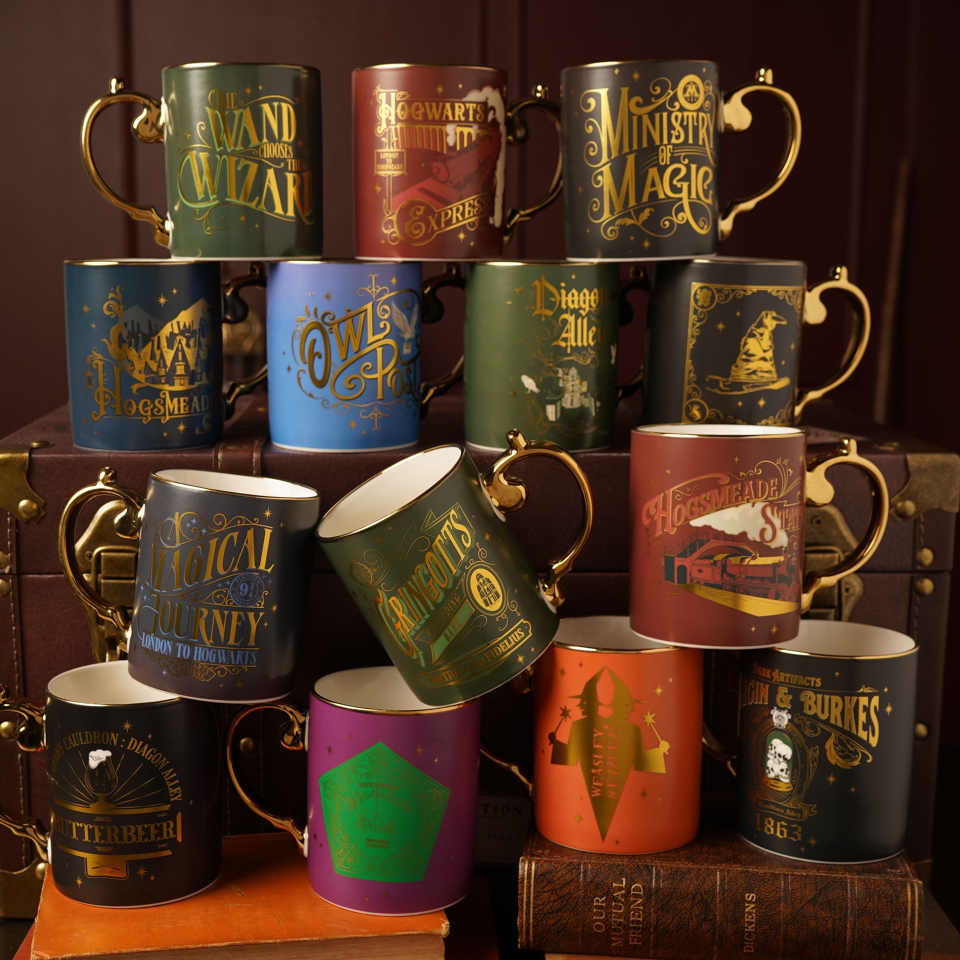 Harry Potter Alumni Collectable Mug - Leaky Cauldron - Olleke Wizarding Shop Amsterdam