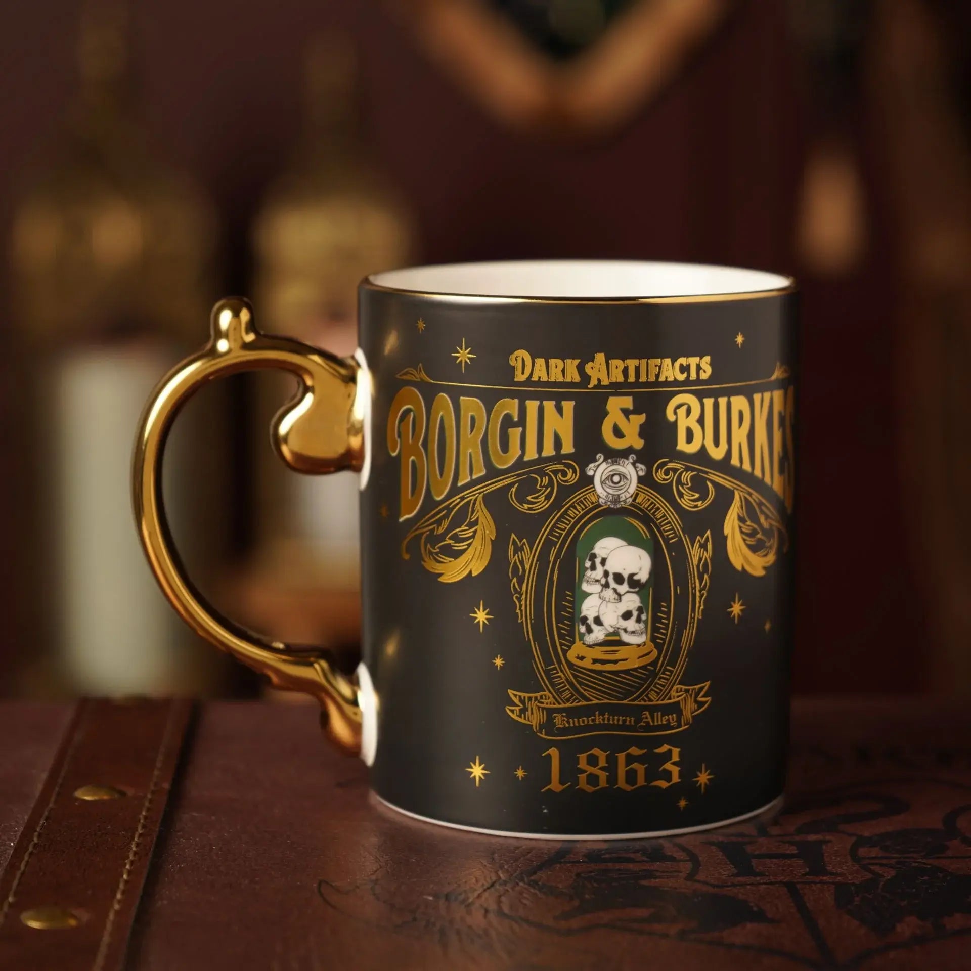 Harry Potter Alumni Collectable Mug - Borgin & Burkes - Olleke Wizarding Shop Amsterdam