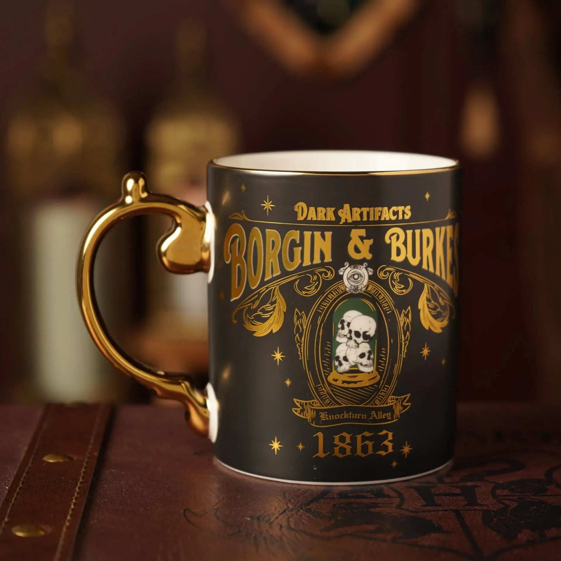 Harry Potter Alumni Collectable Mug - Borgin & Burkes - Olleke Wizarding Shop Amsterdam