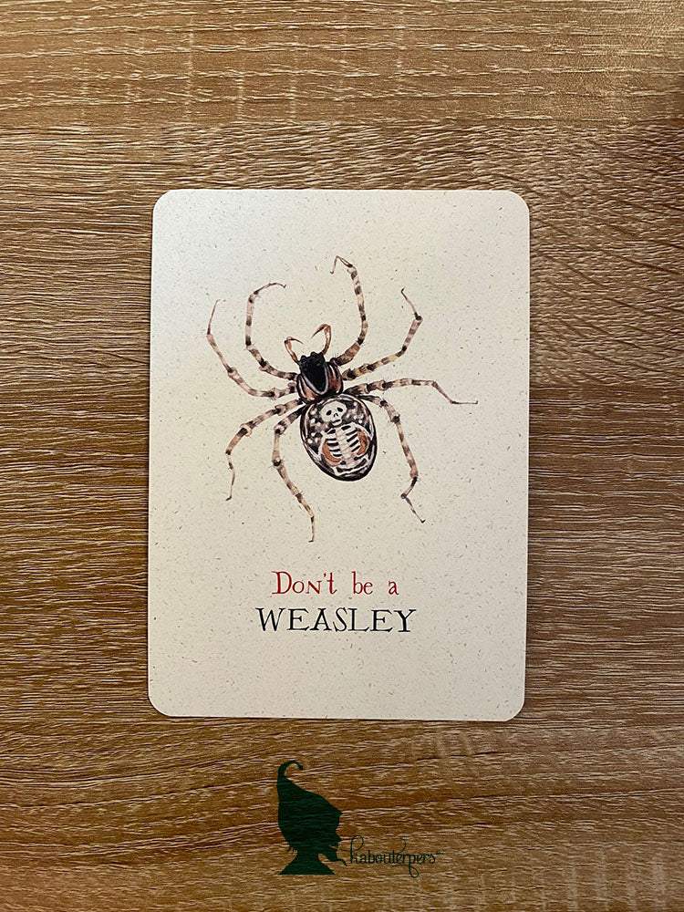 Don't be a Weasley - Olleke Wizarding Shop Amsterdam