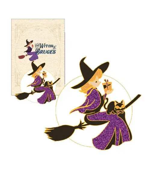 The Witch of Bruges pin badge - Olleke Wizarding Shop Amsterdam