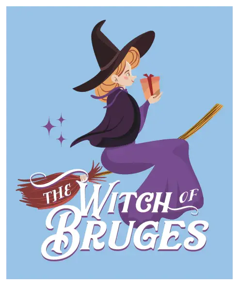 The Witch of Bruges Magnet cover - Olleke Wizarding Shop Amsterdam