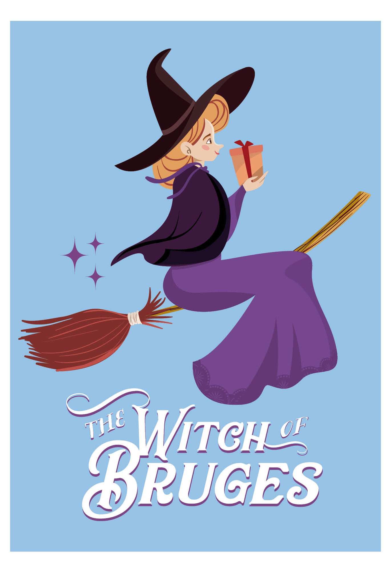 The Witch of Bruges Cover Notecard