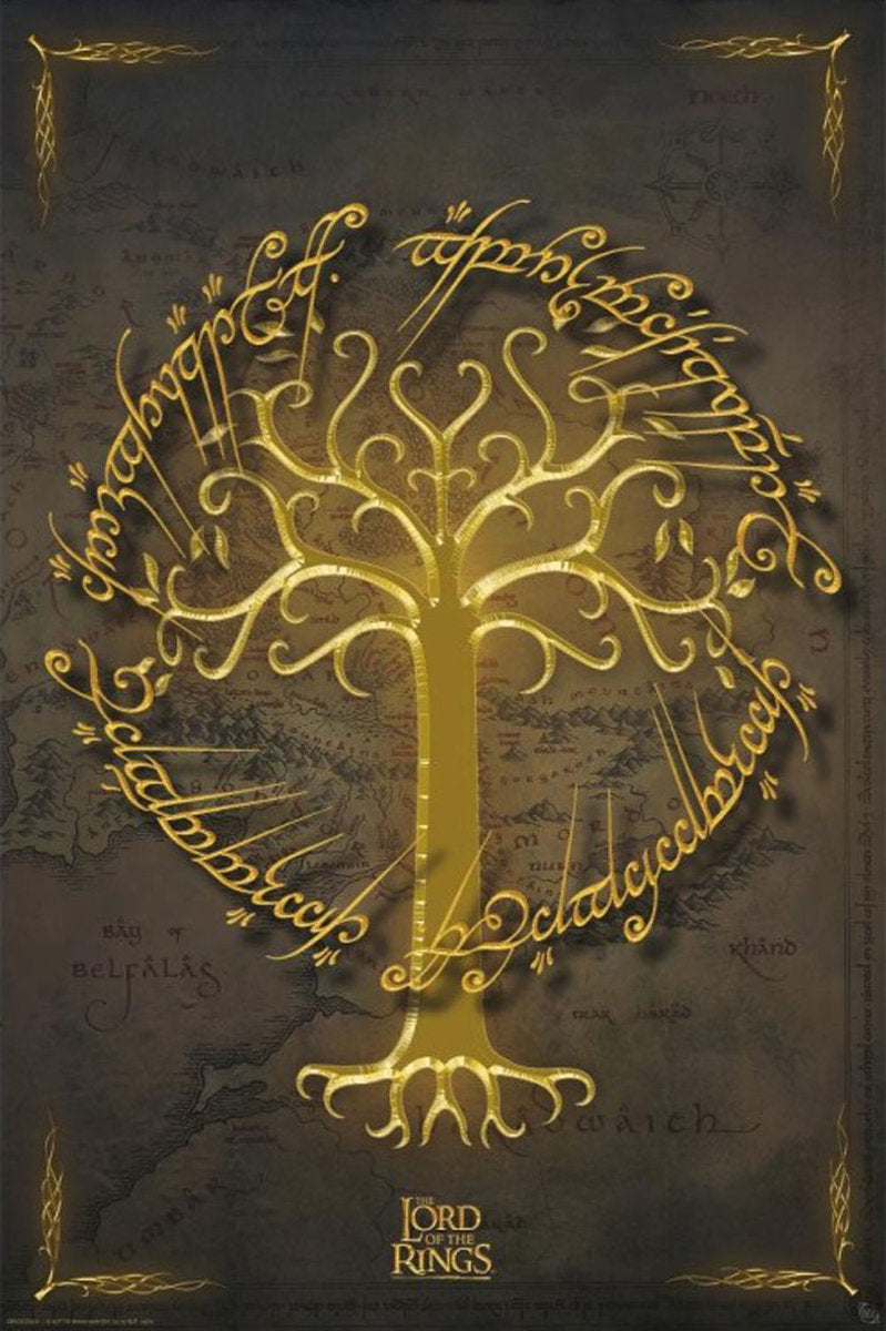 Lord of ther Rings poster Tree of Gondor