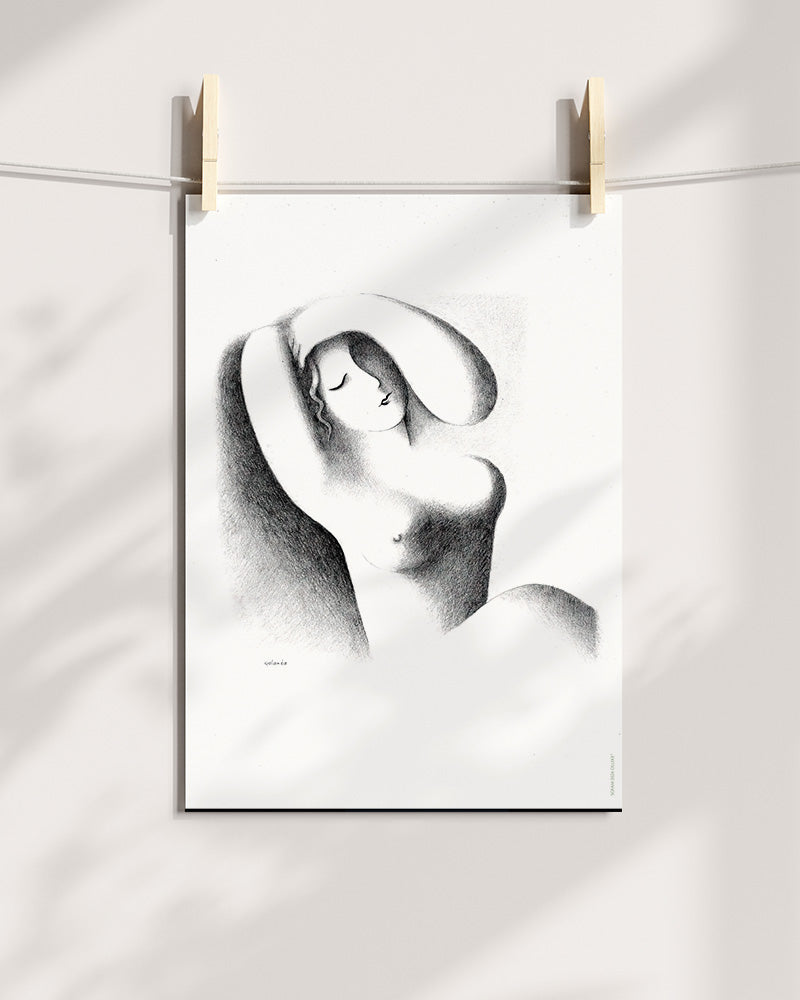 Woman Art Print