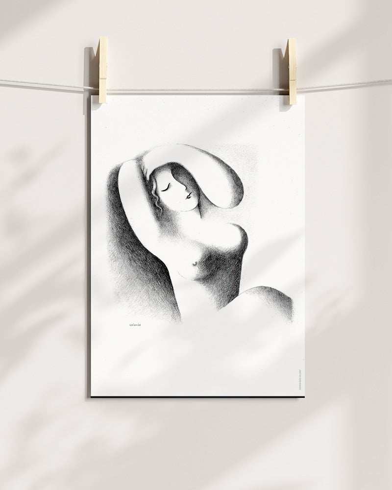Woman Art Print