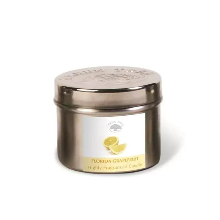Florida Grapefruit Candle in a tin - Olleke Wizarding Shop Amsterdam