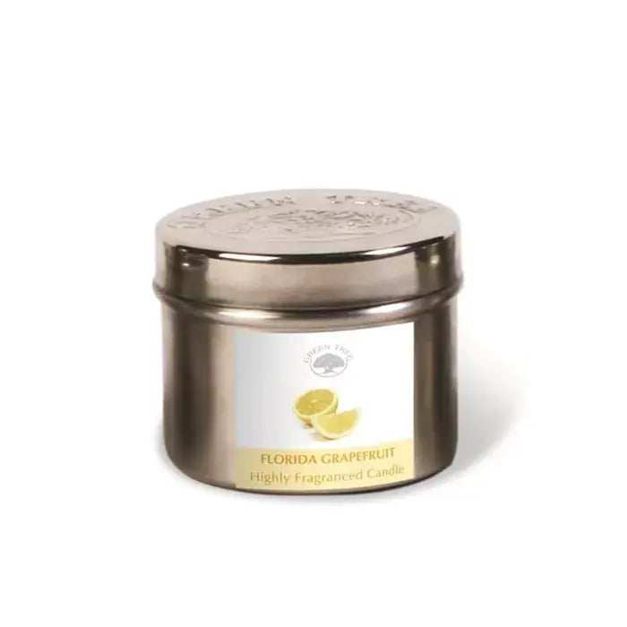 Florida Grapefruit Candle in a tin - Olleke Wizarding Shop Amsterdam