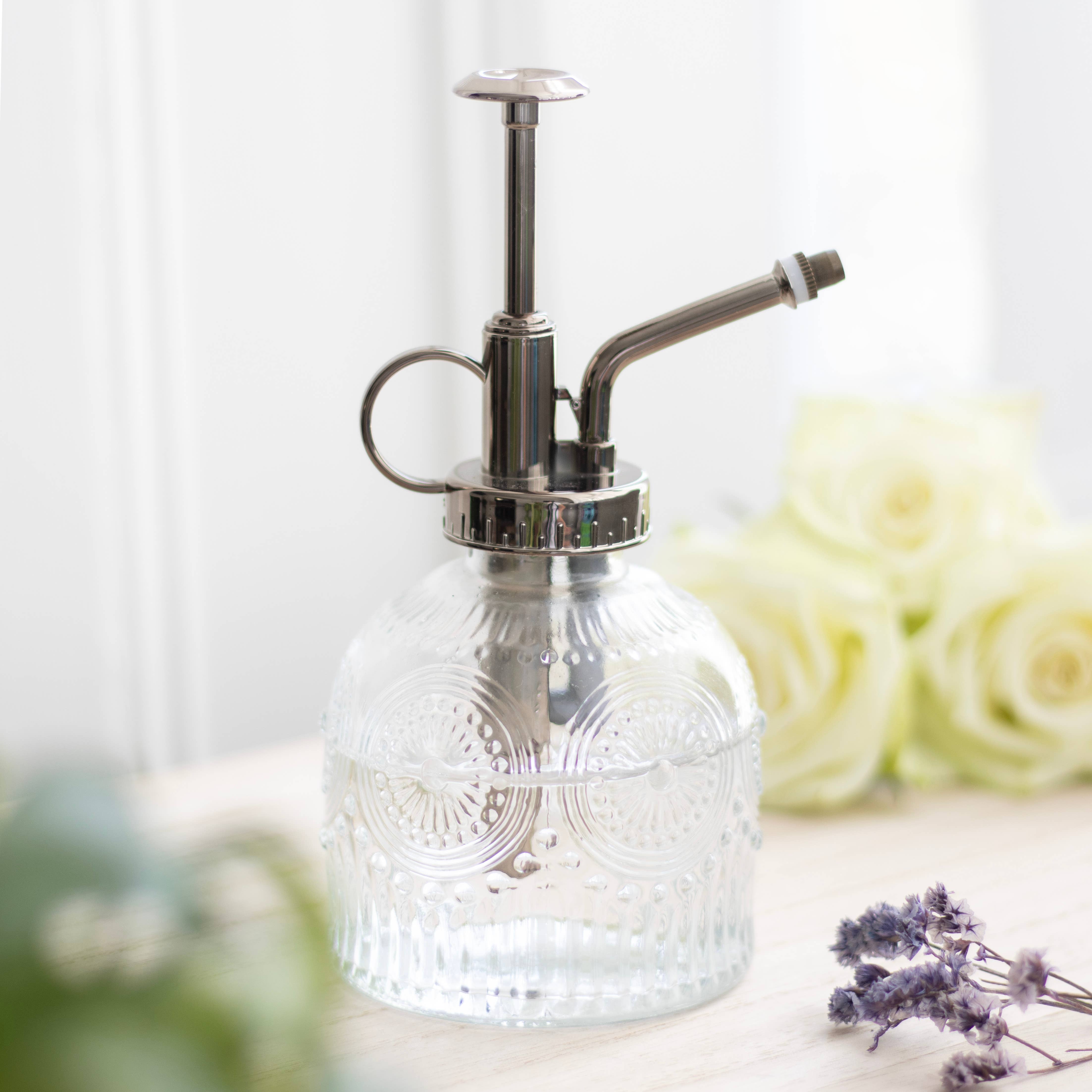 Small Patterned Glass Plant Mister - Olleke Wizarding Shop Amsterdam