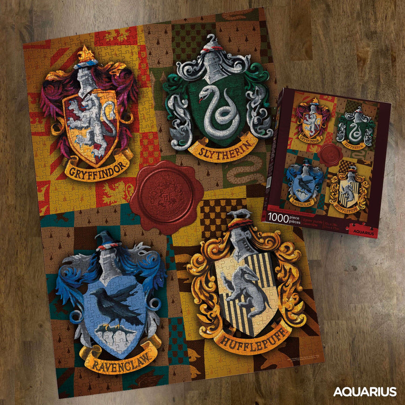Harry Potter Jigsaw Puzzle 4 Houses - Olleke Wizarding Shop Amsterdam Brugge London Maastricht