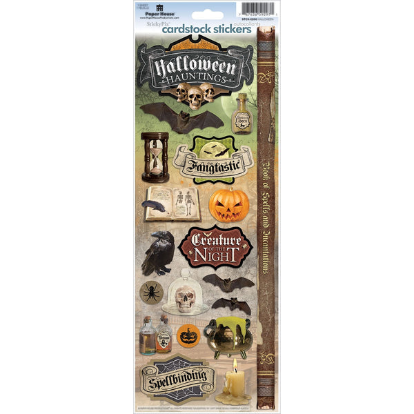 Halloween Hauntings Cardstock Sticker