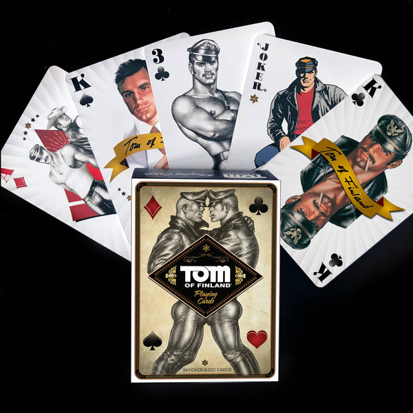 Tom of Finland: Playing Poker Cards - Olleke Wizarding Shop Amsterdam Brugge London Maastricht