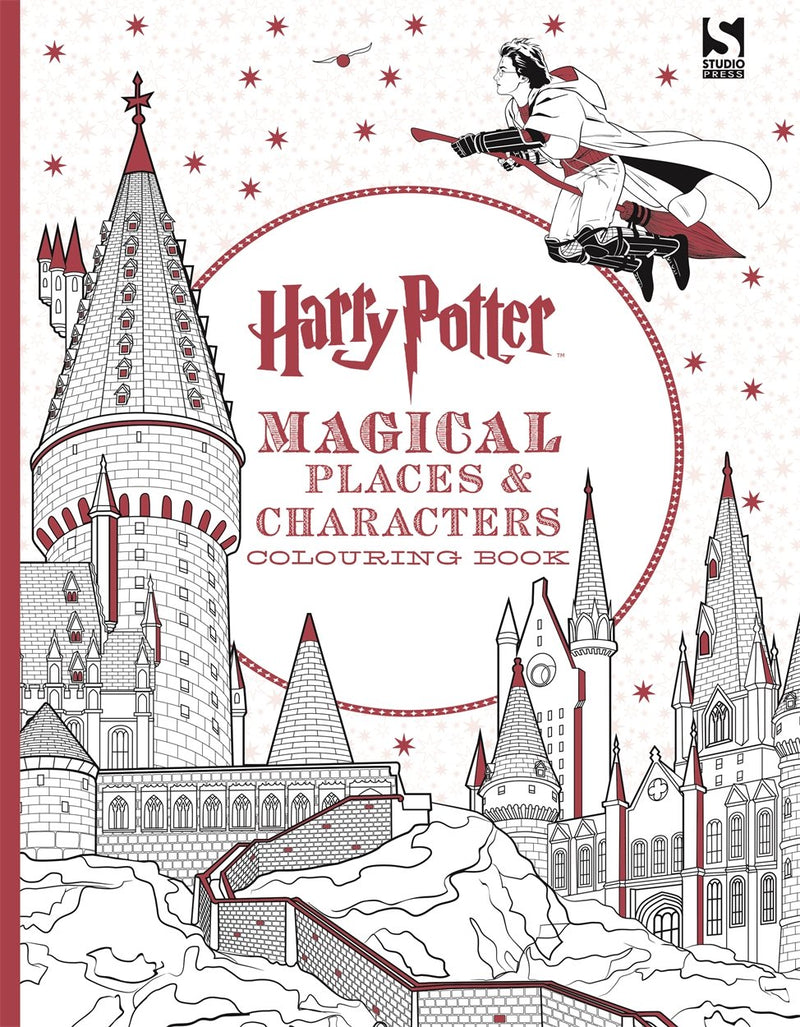Harry Potter Magical Places and Characters Colouring Book