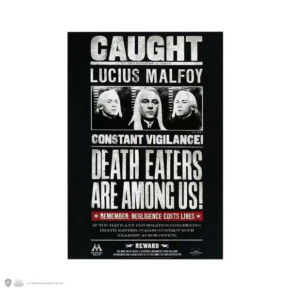 Wanted Lucius Malfoy Notebook