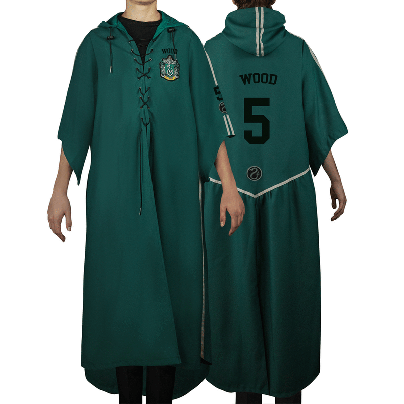 Harry Potter Personalized Slytherin Quidditch Robe - Olleke | Disney and Harry Potter Merchandise shop