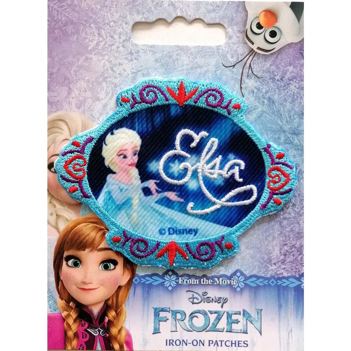 Disney Frozen Elsa Patch - Olleke Wizarding Shop Amsterdam