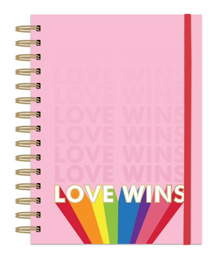 Love Wins Spiral Journal - Olleke Wizarding Shop Amsterdam