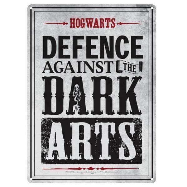 Harry Potter Tin Sign Dark Arts - Olleke | Disney and Harry Potter Merchandise shop