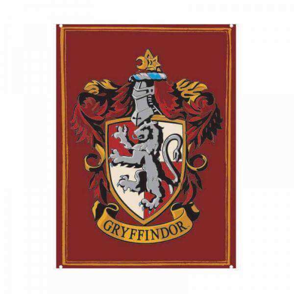 Harry Potter Small Tin Sign Gryffindor Crest - Olleke | Disney and Harry Potter Merchandise shop