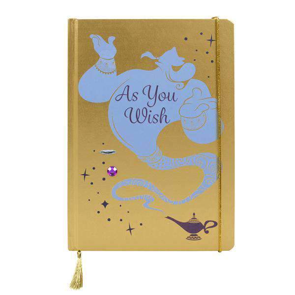 Disney Aladdin Notebook- Genie As You Wish - Olleke | Disney and Harry Potter Merchandise shop