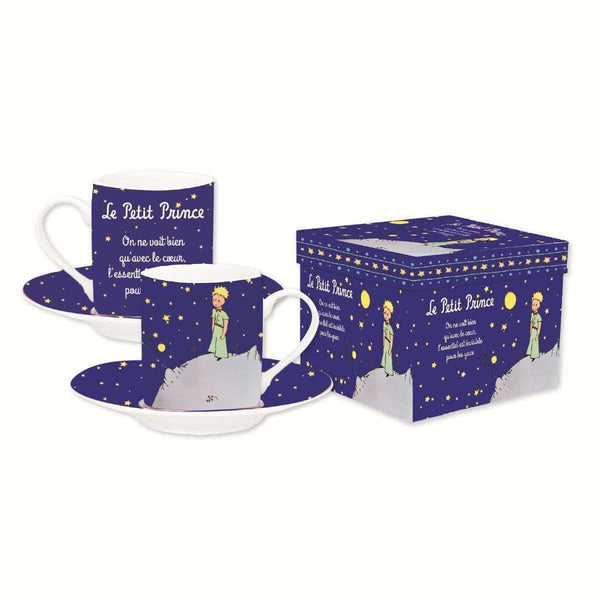 Little Prince Espresso Mugs Set Navy Blue - Olleke | Disney and Harry Potter Merchandise shop