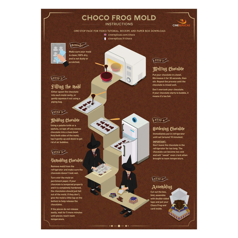 Chocolate Frog Mold New Edition - Olleke | Disney and Harry Potter Merchandise shop