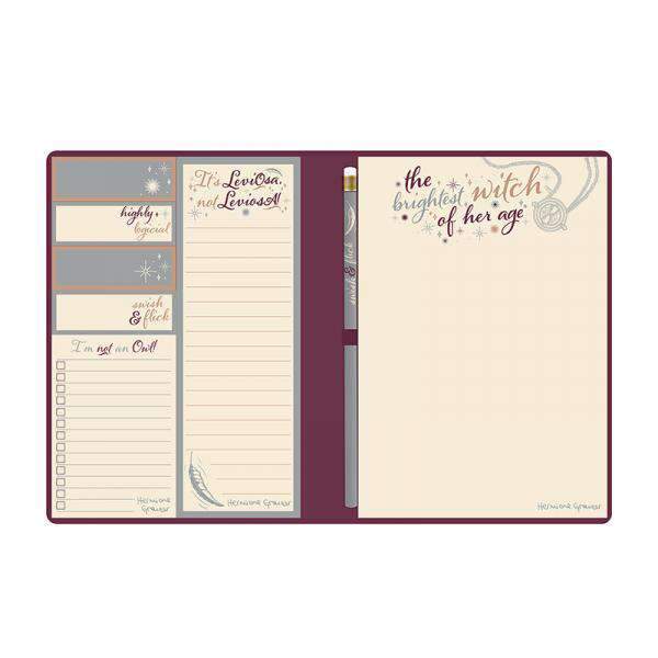 Harry Potter Notes Set Hermione Granger - Brightest Witch - Olleke | Disney and Harry Potter Merchandise shop