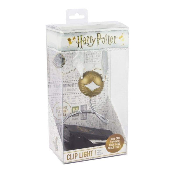 Harry Potter Lumi Clip LED Reading Lamp Golden Snitch - Olleke | Disney and Harry Potter Merchandise shop