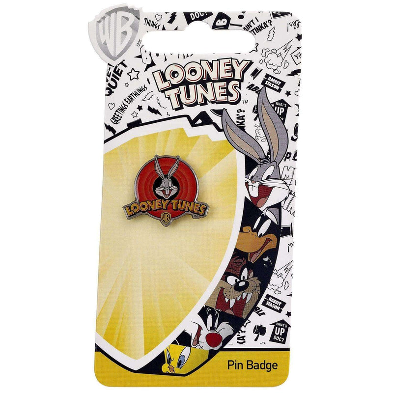 Looney Tunes Bugs Bunny Logo Pin Badge - Olleke | Disney and Harry Potter Merchandise shop