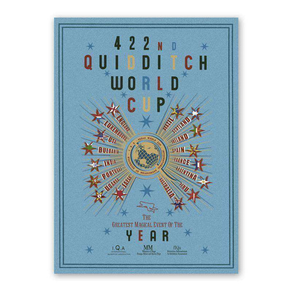 The 422nd Quidditch™ World Cup Poster - Olleke | Disney and Harry Potter Merchandise shop