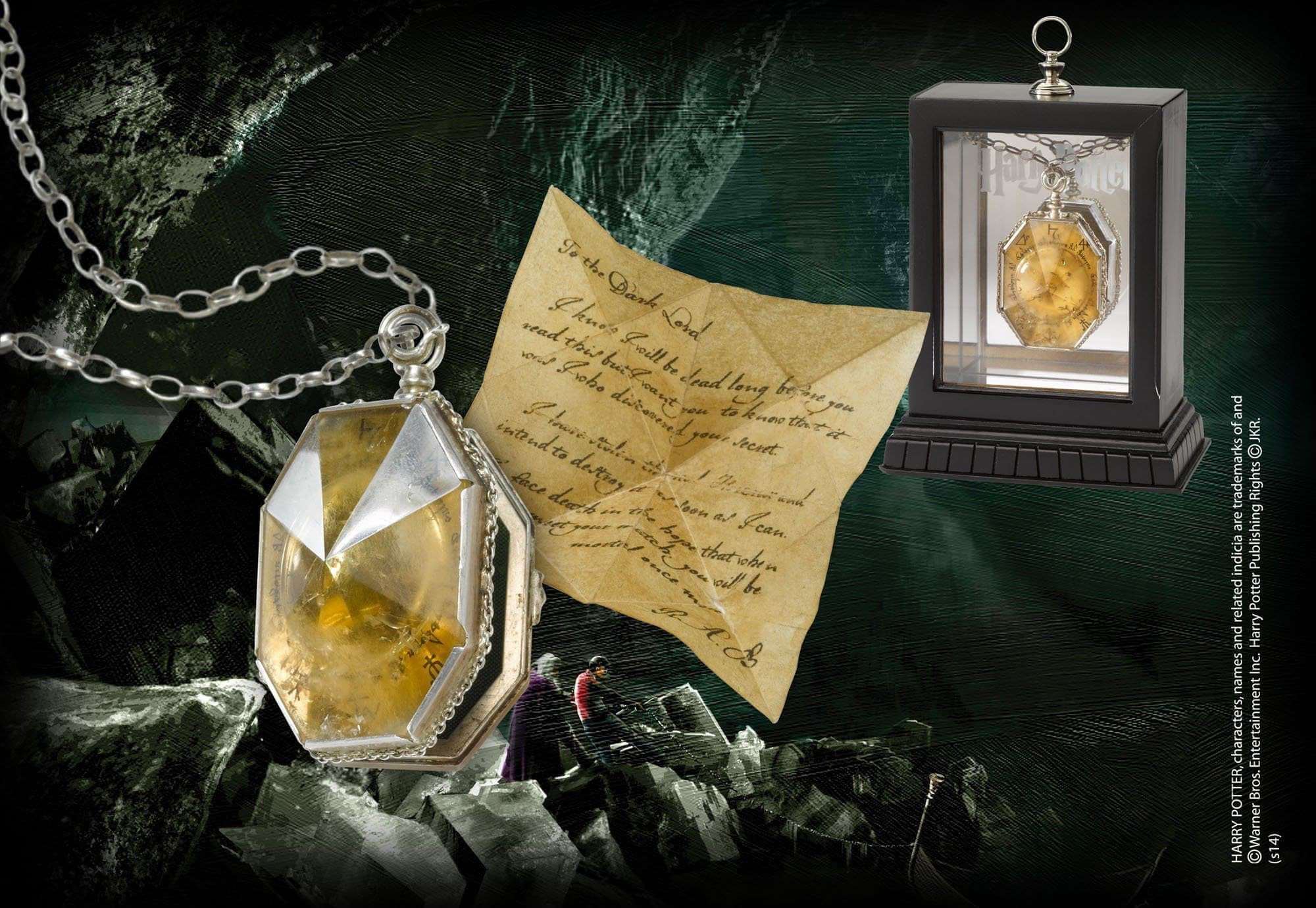 Médaillon de Salazar Serpentard - Charm Lumos - Harry Potter