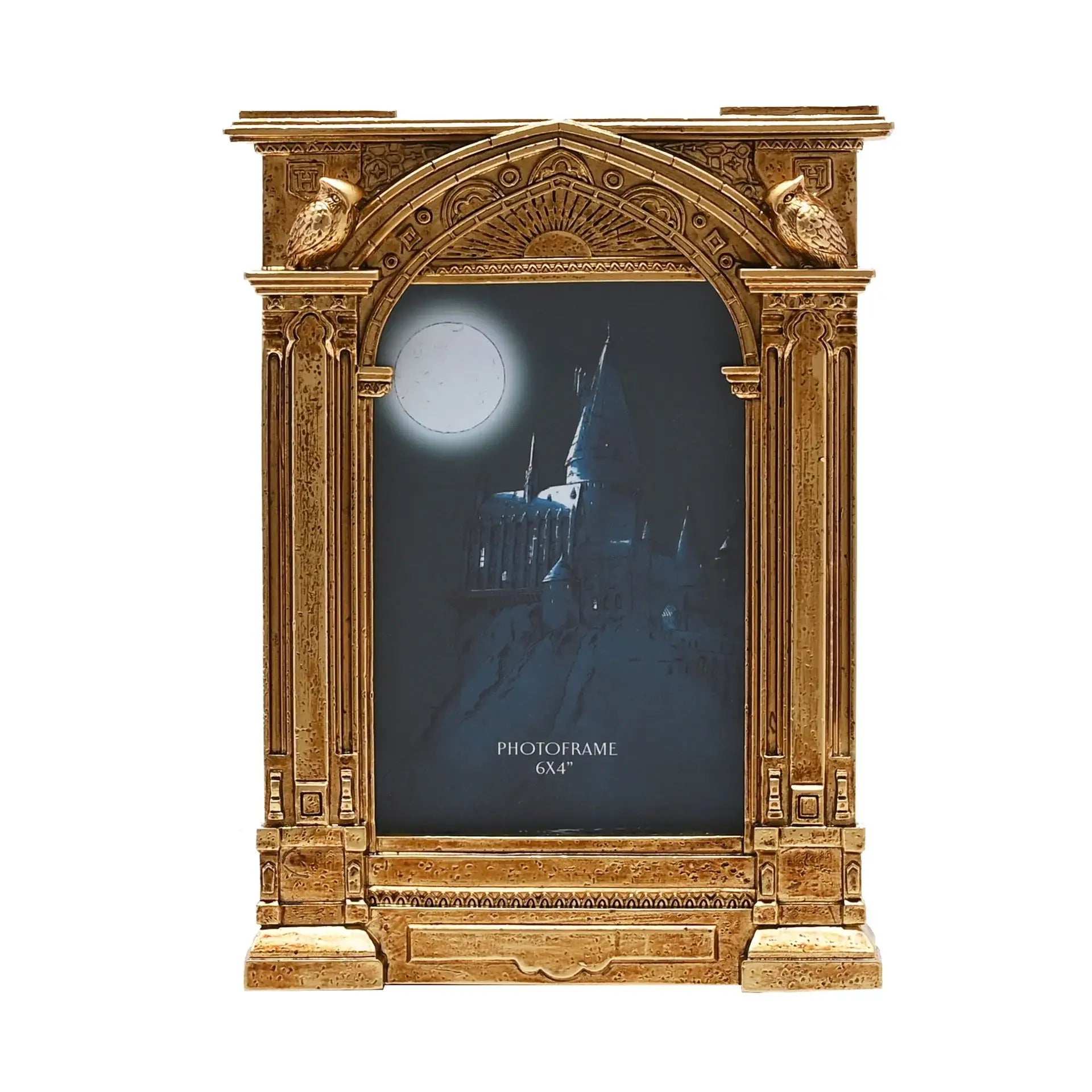 Harry Potter AlumnI Gold Photo Frame Hogwarts - Olleke Wizarding Shop Amsterdam
