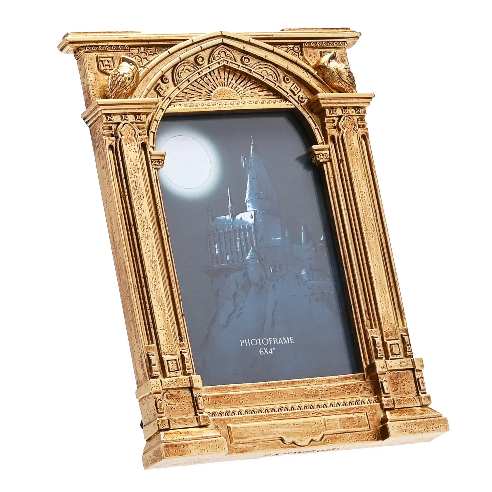 Harry Potter AlumnI Gold Photo Frame Hogwarts - Olleke Wizarding Shop Amsterdam