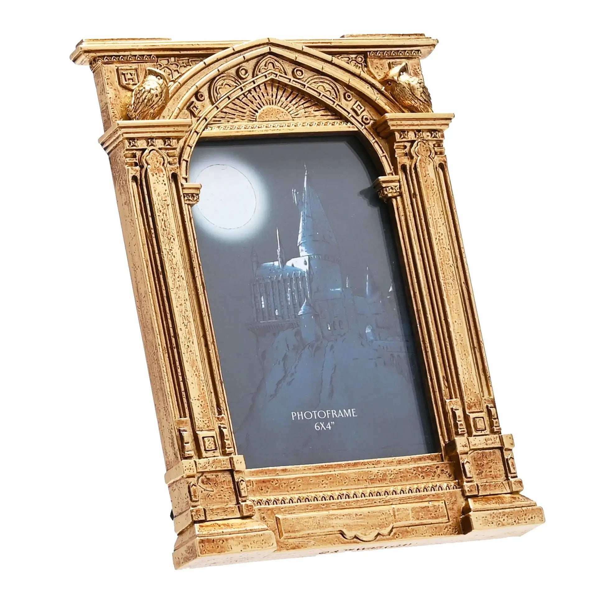Harry Potter AlumnI Gold Photo Frame Hogwarts - Olleke Wizarding Shop Amsterdam