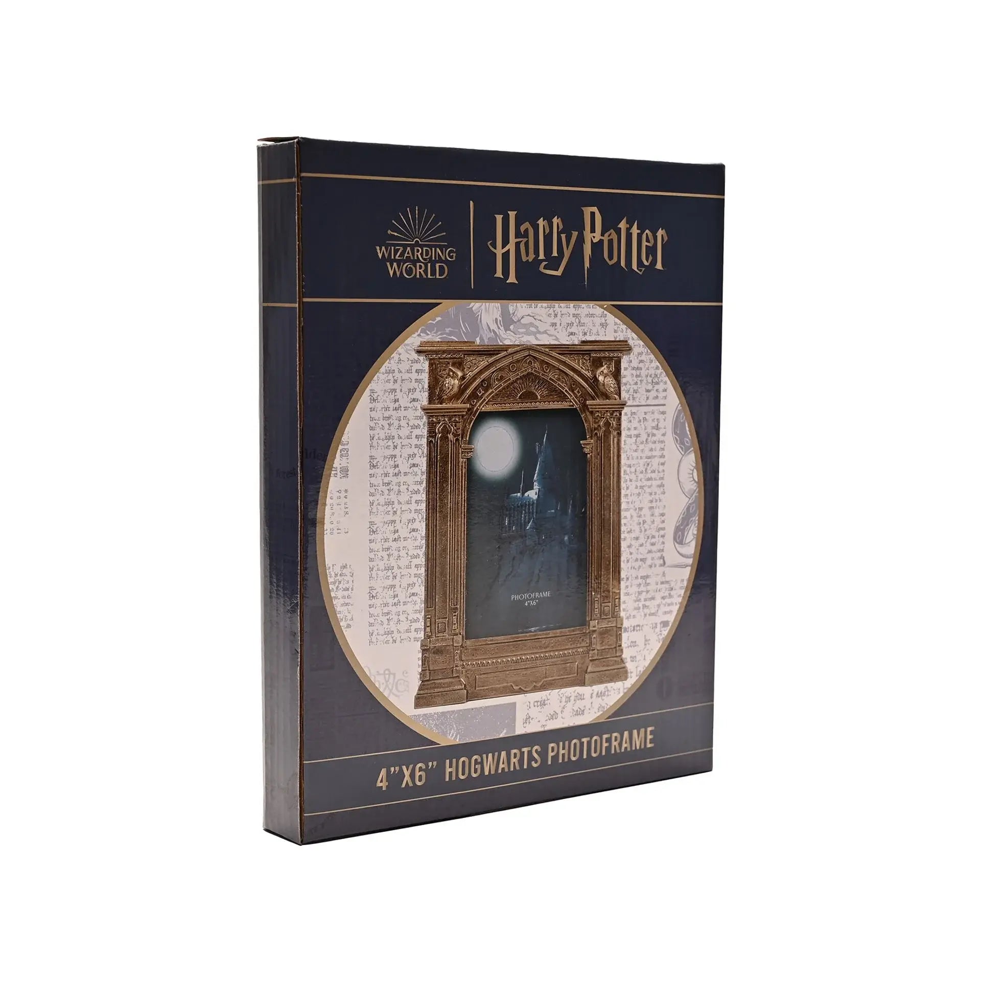 Harry Potter AlumnI Gold Photo Frame Hogwarts - Olleke Wizarding Shop Amsterdam