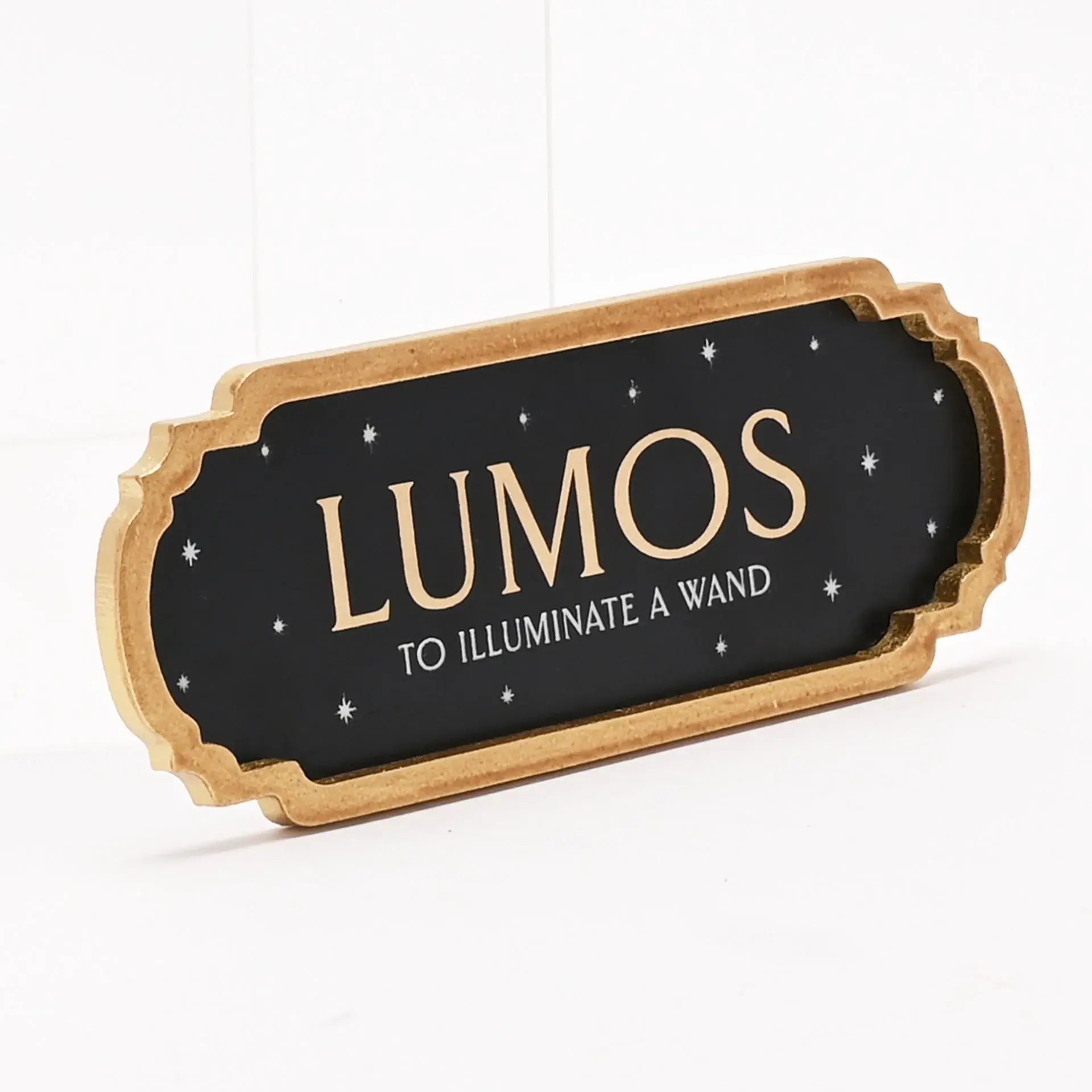Harry Potter Alumni Spell Sign Lumos - Olleke Wizarding Shop Amsterdam