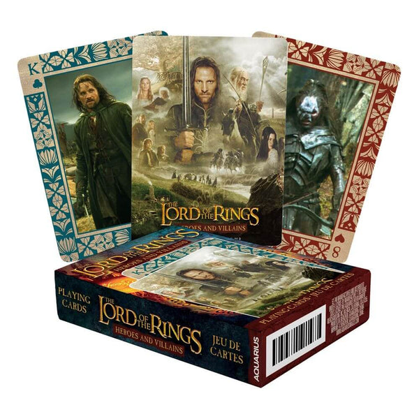 Lord of the Rings Playing Cards Heroes and Villains - Olleke Wizarding Shop Brugge London Maastricht