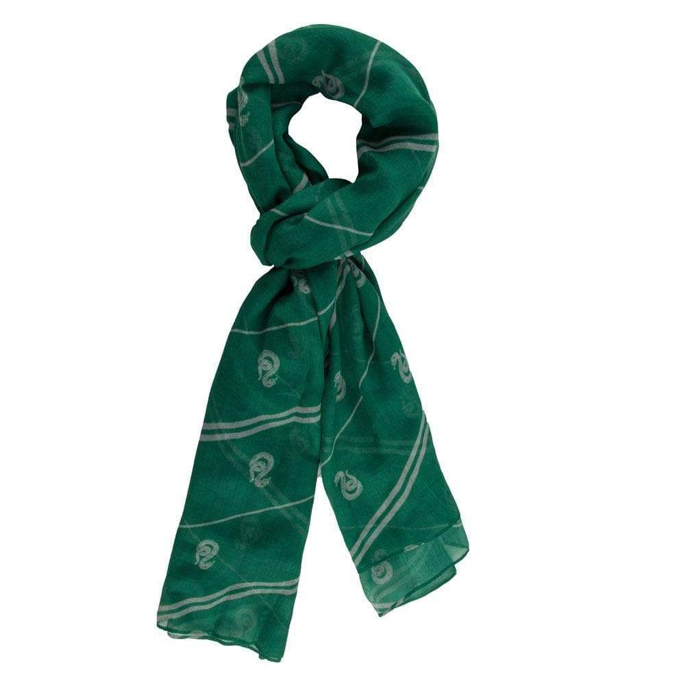 Slytherin Lightweight Scarf - Olleke Wizarding Shop Amsterdam Brugge London