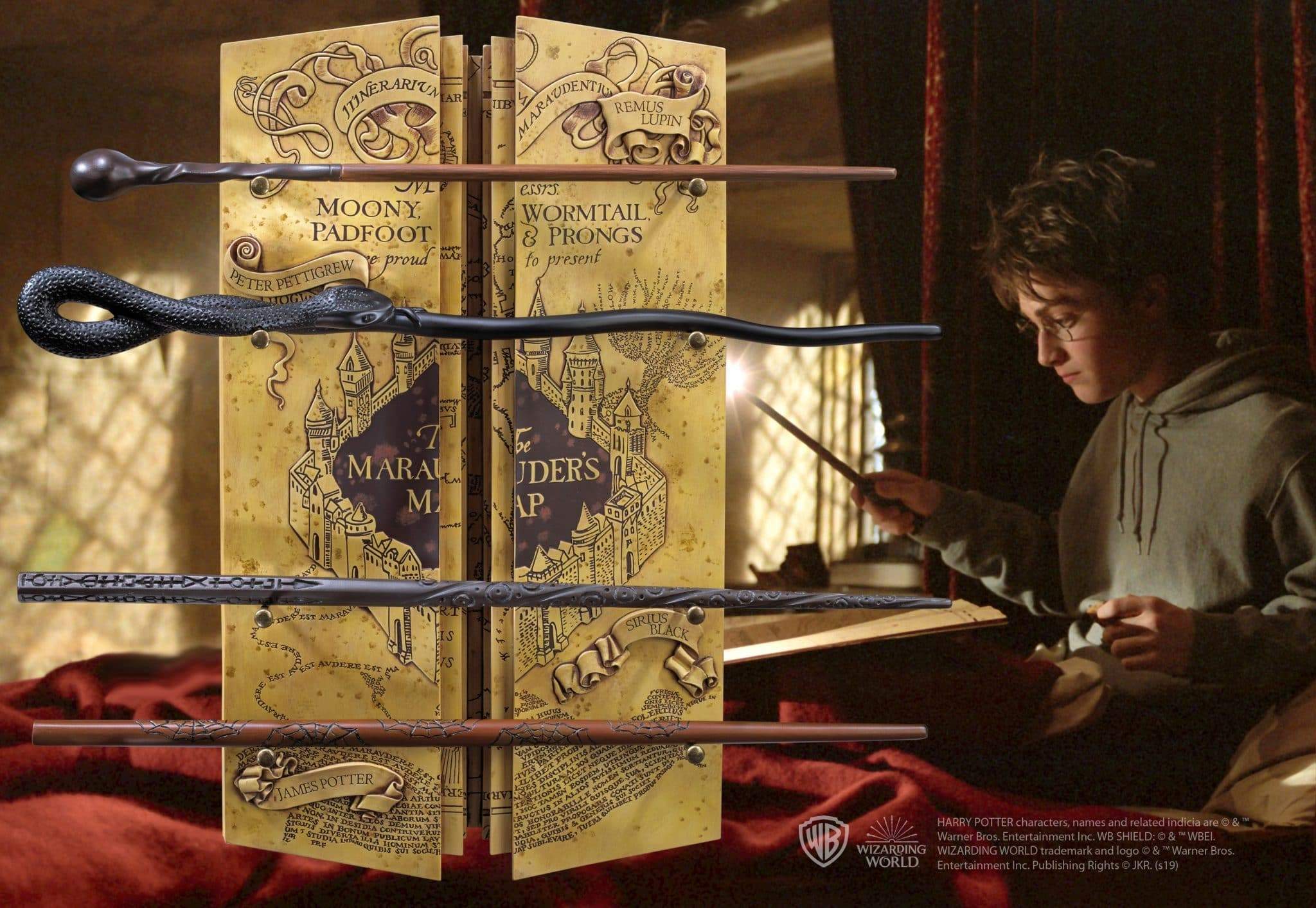 The Marauders Wand Collection - Olleke Wizarding Shop Amsterdam Brugge London